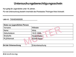 UBS Muster (Thüringer Landesamt für Verbraucherschutz)