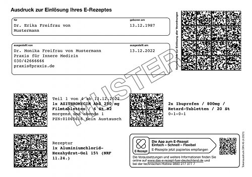 Das E-Rezept  (Harztor-Praxis)