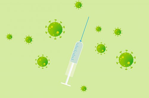 Impfauffrischung (Bild von Alexandra Koch auf Pixabay)